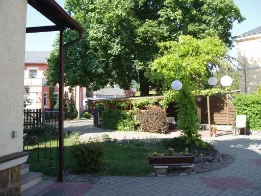 Garten mit Sitzecke