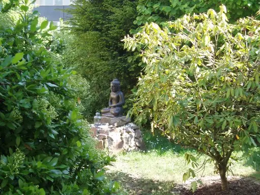 Garten mit Sitzecke
